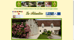 Desktop Screenshot of bed-breakfast.milaudiere.com