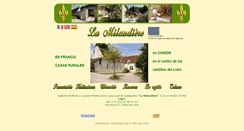 Desktop Screenshot of casa-rural.milaudiere.com